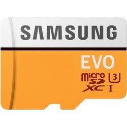 Карта памяти Samsung EVO microSDXC UHS-I U3