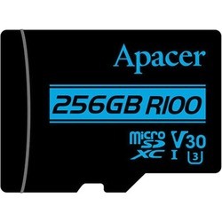 Карта памяти Apacer microSDXC R100 UHS-I U3 Class 10 256Gb