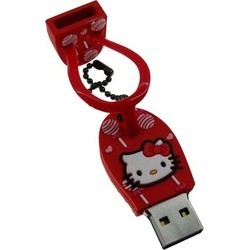 USB Flash (флешка) Uniq Flip Flops Hello Kitty 16Gb