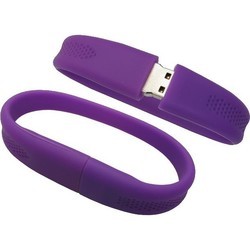 USB Flash (флешка) Uniq Silicone Figure Bracelet 3.0 128Gb