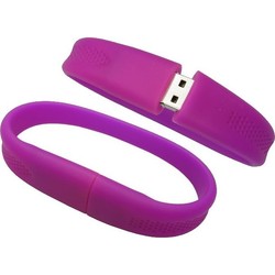 USB Flash (флешка) Uniq Silicone Figure Bracelet 3.0 128Gb