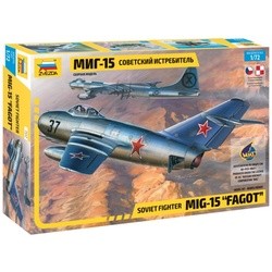 Сборная модель Zvezda Soviet Fighter MIG-15 Fagot (1:72)