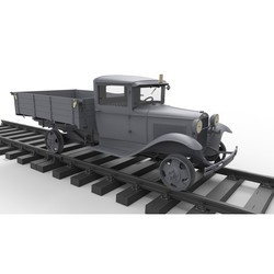 Сборная модель MiniArt 1.5 Ton Railroad Truck AA Type (1:35)