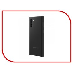 Чехол Samsung Silicone Cover for Galaxy Note10 (графит)