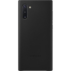 Чехол Samsung Leather Cover for Galaxy Note10 (черный)