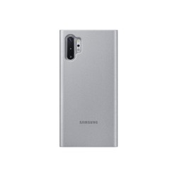 Чехол Samsung Clear View Cover for Galaxy Note10 Plus (серебристый)