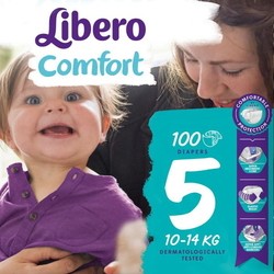 Подгузники Libero Comfort 5 / 100 pcs