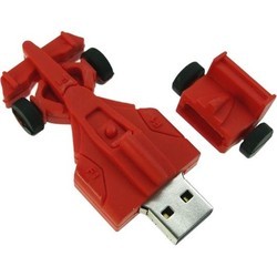 USB Flash (флешка) Uniq Auto F1 Car 3.0 128Gb