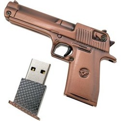 USB Flash (флешка) Uniq Weapon Metal Pistol 4Gb