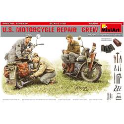 Сборная модель MiniArt U.S. Motorcycle Repair Crew (1:35)