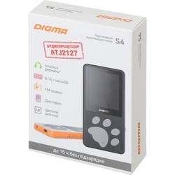 Плеер Digma S4 8Gb (белый)