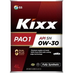 Моторное масло Kixx PAO 1 0W-30 4L