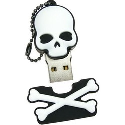 USB Flash (флешка) Uniq Pirate Symbol Skull and Bones 32Gb