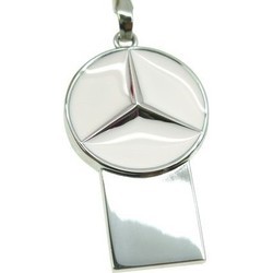 USB Flash (флешка) Uniq Slim Auto Ring Key Mercedes 32Gb