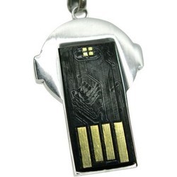USB Flash (флешка) Uniq Slim Auto Ring Key Nissan 8Gb