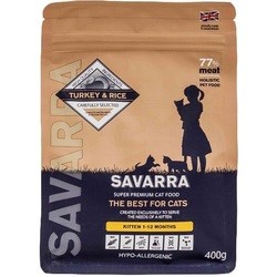 Корм для кошек SAVARRA Kitten Turkey/Rice 0.4 kg
