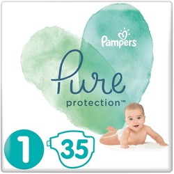 Подгузники Pampers Pure Protection 1 / 35 pcs