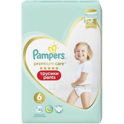 Подгузники Pampers Premium Care Pants 6 / 42 pcs