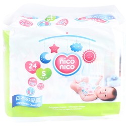 Подгузники Nico Nico Diapers S / 24 pcs