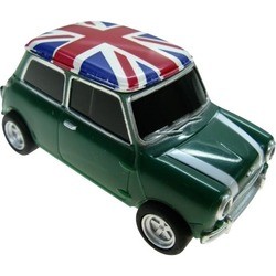 USB Flash (флешка) Uniq Car Mini Cooper Flag of Great Britain 3.0 64Gb