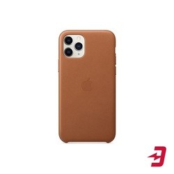 Чехол Apple Leather Case for iPhone 11 Pro (коричневый)