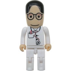USB Flash (флешка) Uniq Heroes Doctor Therapist in White 8Gb