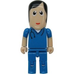 USB Flash (флешка) Uniq Heroes Male Nurse in Blue 64Gb