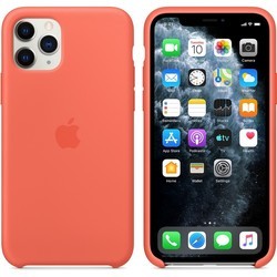 Чехол Apple Silicone Case for iPhone 11 Pro (красный)