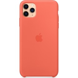 Чехол Apple Silicone Case for iPhone 11 Pro Max (красный)