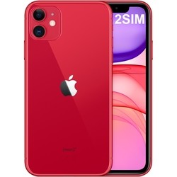 Мобильный телефон Apple iPhone 11 Dual 64GB (красный)