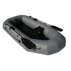 Надувная лодка Leader Compact 210 (серый)