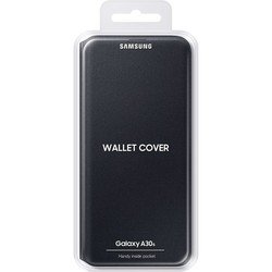 Чехол Samsung Wallet Cover for Galaxy A30s (белый)