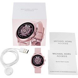 Носимый гаджет Michael Kors MKGO (розовый)