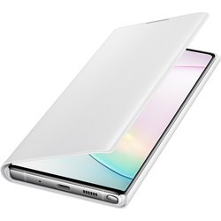 Чехол Samsung LED View Cover for Galaxy Note10 Plus (серебристый)