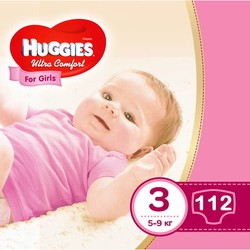 Подгузники Huggies Ultra Comfort Girl 3 / 112 pcs