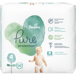Подгузники Pampers Pure Protection 4 / 28 pcs