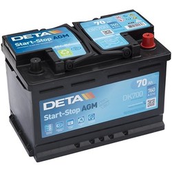 Автоаккумулятор Deta Start-Stop AGM (DK700)