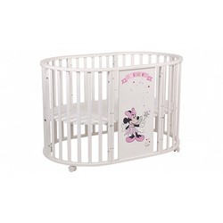 Кроватка Polini Disney Baby 925 (белый)
