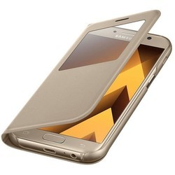 Чехол Samsung S View Standing Cover for Galaxy A7 (золотистый)