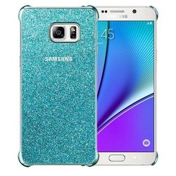 Чехол Samsung Glitter Cover for Galaxy Note 5 (синий)