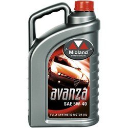 Моторное масло Midland Avanza 5W-40 4L