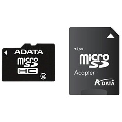 Карты памяти A-Data microSDHC Class 2 4Gb