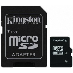 Карта памяти Kingston microSDHC Class 4 4Gb