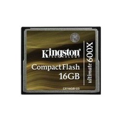Карты памяти Kingston CompactFlash Ultimate 600x 16Gb