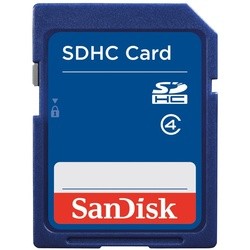 Карта памяти SanDisk SDHC Class 4