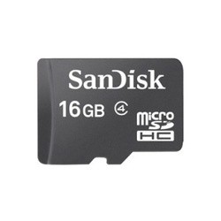 Карта памяти SanDisk microSDHC Class 4 16Gb