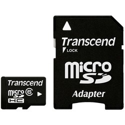 Карта памяти Transcend microSDHC Class 6