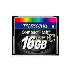 Карта памяти Transcend CompactFlash 300x 16Gb