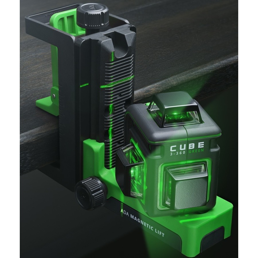 Cube 360 green professional edition. Лазерный уровень ada Cube 3-360 Green professional Edition.