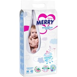 Подгузники Merry Diapers M